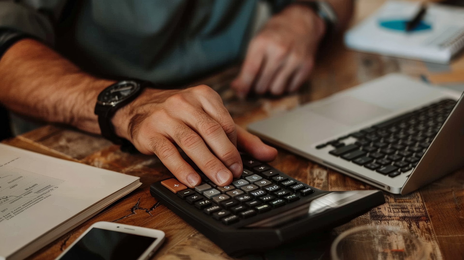 Total cost and value breakdown